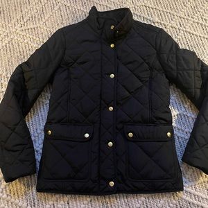 JCrew Quilt Jacket. Women’s XSmall. Black. Excellent Condition.